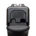 Milspin CNC Engraved Slide Back Plate for Glock Gen 1-5, Glock 17 19 21 22 23 24 26 27 29 30 31 32 34 35 36 37 38 39 40 41 | Blacked Out American Flag | Made in USA | Glock Accessories