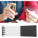 Perfume Tester Strips 100pcs Disposable Perfume Test Paper Disposable Fragrances Testing Essential Oils Strips with Black Cover for Testing Aromatherapy Oils Essential Oils - Buy Online on SooperMarket.com