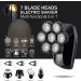 Premium 7D Head Shavers for Bald Men | Waterproof Cordless Electric Razor & Grooming Kit - Buy Online on SooperMarket.com