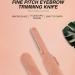 Eyebrow Soap Kit Long Lasting Eyebrow Shaping Wax with Brow Trimmer Brush Brown - Buy Online on SooperMarket.com
