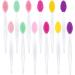 Lusofie 12 PCS Double-Sided Silicone Lip Scrub Brush Set - Exfoliating & Lightening for Men and Women - Buy Online on SooperMarket.com