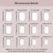 Ruarby Solid Color Gel Nails Stickers Nails Polish Strips DIY Manicures Stickers Full Nail Wraps Semi Cured Gel Nail Strips BSA0011 - Buy Online on SooperMarket.com