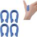 4-Piece Portable Acupressure Clip Set - Stress Relief & Tension Reduction Hand Pressure Point Tool (Green/Blue) - Buy Online on SooperMarket.com