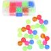 Tomotato 1000 Pcs Round Plastic Fishing Beads - Premium Bait Tackle Set for Outdoor Fishing - Fast International Shipping - Buy Online on SooperMarket.com