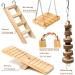 Sofier Natural Wooden Hamster Chew Toys Set - Ideal for Syrian Hamster, Rats, Guinea Pigs, and More! - Buy Online on SooperMarket.com