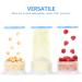 Vicloon Baby Milk Powder Dispenser - 2pcs Portable 5 Layers, 100ml per Layer, Stackable Pots, Blue - Buy Online on SooperMarket.com