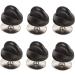 Tie Tacks Blank Pins - 50 Pairs with PVC Rubber Pin Backs for Badge Insignia DIY Crafts - Buy Online on SooperMarket.com