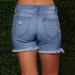 Napoo Women's High Waisted Ripped Denim Shorts - Blue, Medium - Buy Online on SooperMarket.com
