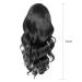 Long Curly Wig for African Ladies - Brazilian Style Middle Parting Hair Set - Buy Online on SooperMarket.com