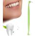 AWHAO Dual-Ended Pet Dental Brush for Cats and Dogs - Easy Clean Design Green - Buy Online on SooperMarket.com