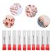 NAROOTE Nail Drill Bit Set 10Pcs Nail Drill Bits Nail Polishing Burr Manicure Pedicure Accessory Tool Set(F11-F20) - Buy Online on SooperMarket.com