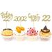 24pcs Feeling 22 Cupcake Toppers Twenty Two Birthday Cake Decorations Cheer to 22 Years Old Theme Party Decoration Supplies (Gold) - Buy Online on SooperMarket.com