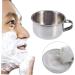 Beavorty Stainless Steel Headdress Fairy Razor Shell - Mini Shaving Bowl & Cup for Men | Soap & Lipstick Bag Included - Buy Online on SooperMarket.com