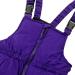Kids Winter Puffer Jacket & Snow Bib Pants Set | 2-Piece Snowsuit for 3-4 Years | Hooded Down Coat & Snow Pants Outfit | Purple - Buy Online on SooperMarket.com