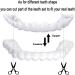 Tistik Cosmetic Veneers - 2 Pairs of Provisional Dentures & False Teeth for Men & Women - Instant Smile & Teeth Whitening - Buy Online on SooperMarket.com