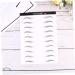 Gogogmee Artificial Eyebrow Patch 2 Sheets Black Stickers Brow Tatoo Eyebrow Makeup Tools s 3 Proof Patch - Buy Online on SooperMarket.com