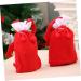 KOMBIUDA 2pcs Christmas Favor Bag Christmas Bag Candy Bag for Christmas Bag Portable Apple Bag Child - Buy Online on SooperMarket.com