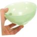 2-Piece Green Terrarium Bowls for Men's Care | Decorative Soap & Shaving Bowl - Jade Glass Containers 11.5x11.5x5cm - Buy Online on SooperMarket.com