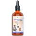 MAHU Natur 100 ml black cumin oil for dogs + 10% coconut oil - unfiltered - sustainable glass bottle with glass pipette - ideal for baust