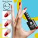 Matte High Gloss Base Coat Top Coat Gel Set - Long Lasting Shine | 3Pcs 10ml/Bottle - Buy Online on SooperMarket.com
