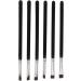 Baluue 30 Pcs Flat Eyebrow Brush Eyeliner Makeup Brush Eyeliner Brush Eye Tool Brush Black Artificial Fiber - Buy Online on SooperMarket.com