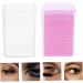 NOLITOY 200pcs Eyelash Cleaning Pads - Professional Makeup Remover Cotton Pads for Nail Gel & Glue - Squeegee Major White - Buy Online on SooperMarket.com