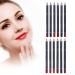 Buy Long Lasting Lipstick Pen Set - 12 Colors Eyeliner & Lip Liner Pencil for Women & Girls - No Irritation | International Shipping - Buy Online on SooperMarket.com