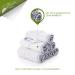 San Francisco Baby 6-Piece Bamboo Washcloth Set - Gentle Face & Bath Towels for Newborns, Toddlers, and Kids - Soft Cloth Wipes for Sensitive Skin - 10x10 Inches - White - Buy Online on SooperMarket.com