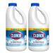 Clorox Splash-Less Liquid Bleach Regular - 40 Ounce (Pack of 2)