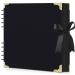 10 x 10 Inch DIY Scrapbook Album Black  80 Pages Photo Album Hardcover Kraft  Scrap Book for Family Albums  Memory Book  Wedding  Anniversary Baby First  Black Paper Scrapbooking Albums 10x10in 80 Pages Black Cover with ...