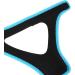 Adjustable Anti-Snoring Chin Strap - Black with Sky Blue Trim - Stop Snoring & Improve Sleep Quality - Buy Online on SooperMarket.com