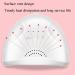 FuLanDe 48W UV Led Nail Lamp USB LED UV Light for Gel Nails with Double Power Design Curing 5 Fingernails & Toenails with Sensor 30 PCS LED Beads - Buy Online on SooperMarket.com