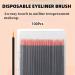Pointed Eyeliner Brush - Precision Synthetic Vegan Bristles for Perfect Eyeliner | International Shipping - Buy Online on SooperMarket.com