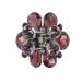 Carede Rhinestone Butterfly Claw Hair Clips Pack of 6 - Crystal Bow Hair Jaw Clip Barrettes for Girls & Women - Mixed Colors - 1.2 inch - Buy Online on SooperMarket.com