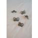 BIBS Couture Collection Pacifiers | BPA-Free Baby Soothers from Denmark | Set of 2 Vanilla/Dark Oak & Transparent | Size 0-6 Months - Buy Online on SooperMarket.com