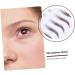Baluue 4pcs Eyebrow Stickers False Eyebrows Dark Brown Hair Like Eyebrows Water Transfer Paper with Soy Ink - Buy Online on SooperMarket.com