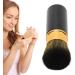 Verdant Touch Retractable Blush Brush Retractable Makeup Brush Portable Soft Hair Loose Powder Brush for Makeup Artist Black - Buy Online on SooperMarket.com
