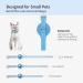 Buy Kocnydey Reflective Airtag Cat Collar - Adjustable Anti-Wing Collar for Cats & Small Dogs (M 28-37cm) - Blue - Buy Online on SooperMarket.com