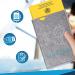 Gray Vaccination Pass Case - Protective Cover for Adults Babies & Kids | Gadom Shell Vaccination Card Holder (12 x 16.5cm) - 2021 Edition - Buy Online on SooperMarket.com