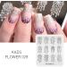 KADS Nail Stamping Plate FL028 - Flower Nature DIY Manicure Stencil Tool - Buy Online on SooperMarket.com