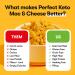 Perfect Keto Macaroni and Cheese 6 Pack - Gluten-Free & Grain-Free Low Carb Pasta for Keto Diet - Buy Online on SooperMarket.com