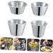 MAGICLULU 4pcs Stainless Steel Sauce Cup Salad Dressing Cruet Reusable Sauce Cups Stainless Steel Container Small Condiment Cups Stainless Steel Sauce Jug Sauce Bowl Pot Tomato Measuring Cup - Buy Online on SooperMarket.com