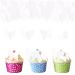 Alegre edible butterflies for cake 50 pieces of butterflies Tortendendeko edible butterflies muffin decoration butterfly decoration birthday cake lid dining papier butterfly wedding 50 pieces white butterflies