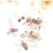 Toyvian 4pcs Wedding Hair Accessories Bridal Hair Comb Pearl Hair Accessories Bridal Hair Clip Wedding Hair Comb Clip Floral Girls Bridal Hair Accessories Rhinestone Hair Piece (Pink) - Buy Online on SooperMarket.com