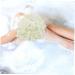 2pcs Flower Bath Ball & Loofah Set - Exfoliating Scrubber for Rich Foaming Bath | Travel-Friendly Body Cleanser - Buy Online on SooperMarket.com