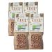 Organic Smooth White Chickpeas Sultano Variety Chickpeas Pack of 4 packs of 750 gr