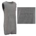 SpecialKids.Company Popper Vest Sleeveless Bodysuit with Crouch Snap Button & Tube Access Adaptive Clothing for Children with Special Needs Supersoft Cotton Elastane Fabric By Kaycey 15-16 Years Grey