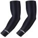 Coolomg Arm Sleeves Growlings UV Protection Compression Sleeves Slide Bandage Armschoner Bicycle Volleyball Basketball Handball for women men XS-XL S Black_n