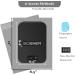 Biometric Gun Safe for Handgun - Quick Access Portable Pistol Safe with Fingerprint & Password Lock - High Strength Steel - Ideal for Car, Home, Travel, Nightstand - Buy Online on SooperMarket.com