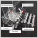 Automatic Foraging Bird Seed Feeder for Cage Parrot | Heavy Acrylic Construction | Easy One-Step Moulding Design - Buy Online on SooperMarket.com